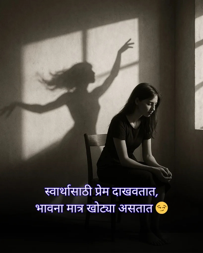 नातेवाईक टोमणे मराठी स्टेटस स्वार्थी लोक