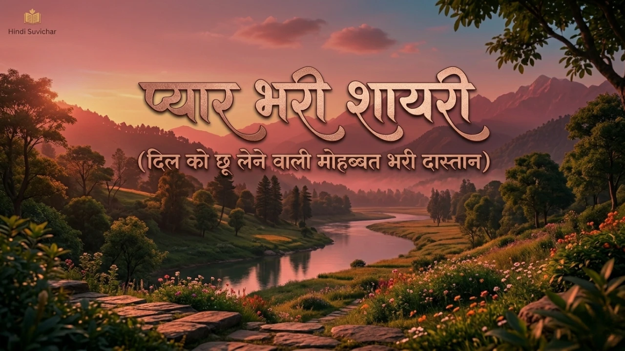 Pyar Bhari Shayari