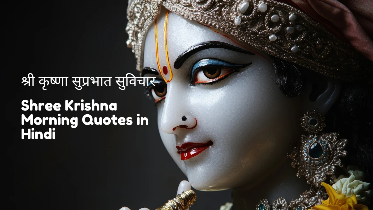 Shree Krishna Morning Quotes